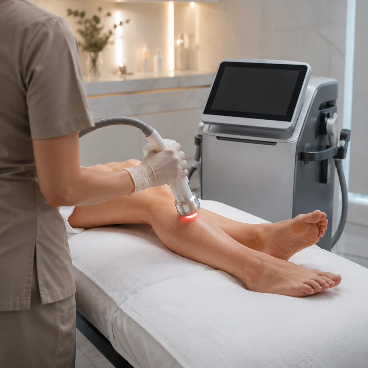 Exotherme Vascular Eraser Laser technology